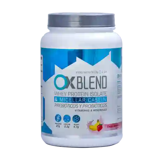 Proteína Ox Blend Fresa Banano 910g