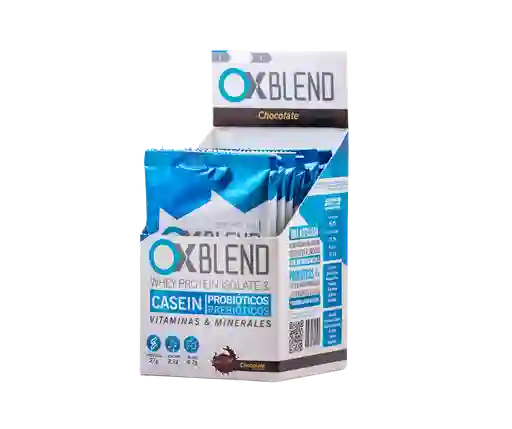 Proteína Ox Blend Chocolate Caja X 10 Sobrs