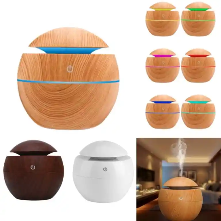 Humidificador Difusor De Aromas Ambientador De Hogares