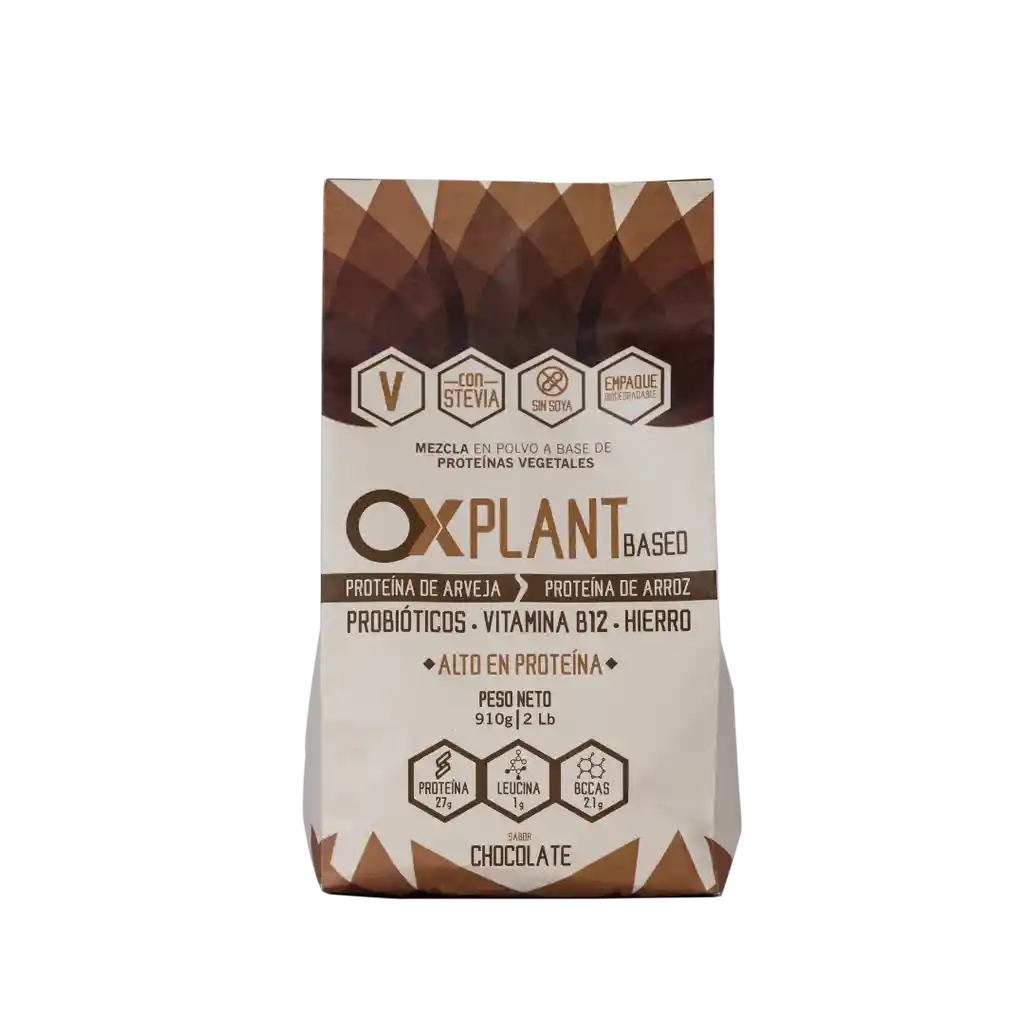 Proteína Vegana Ox Plant Based Chocolate 910g