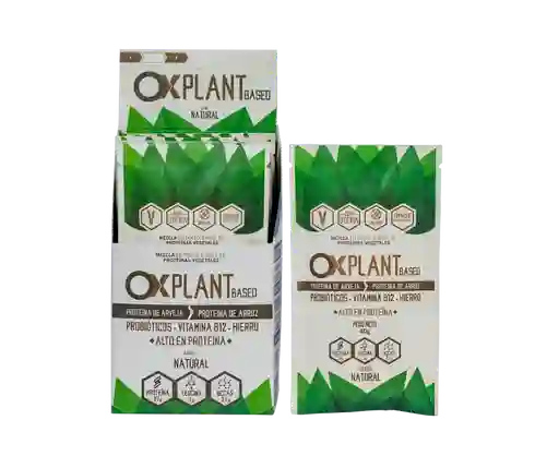 Proteína Vegana Ox Plant Based Natural X 10 Sobres