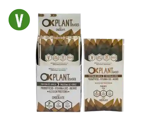 Proteína Vegana Ox Plant Based Chocolate X 10 Sobres