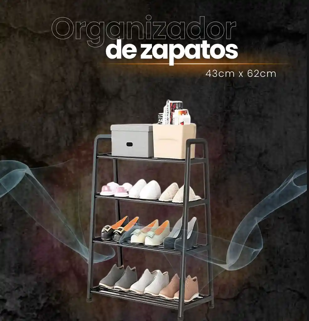 Organizador Zapatero Economico 43x62cm