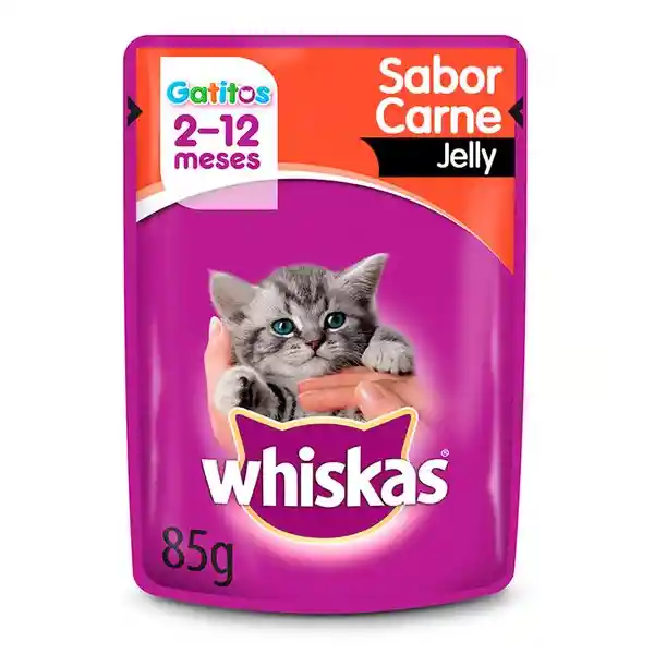 Whiskas Alimento Para Gatito Sabor Carne