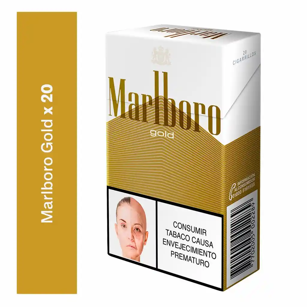 Marlboro Gold Cigarrillos 20 Und