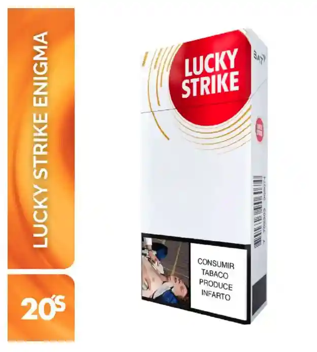 Lucky Strike Enigma (xl) Cigarrillos 20 Und