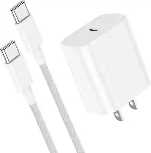 Iphone Adaptador Cargador Carga Rapida 35w Tipo C Para Iphone 15/15 Pro/15 Pro Max