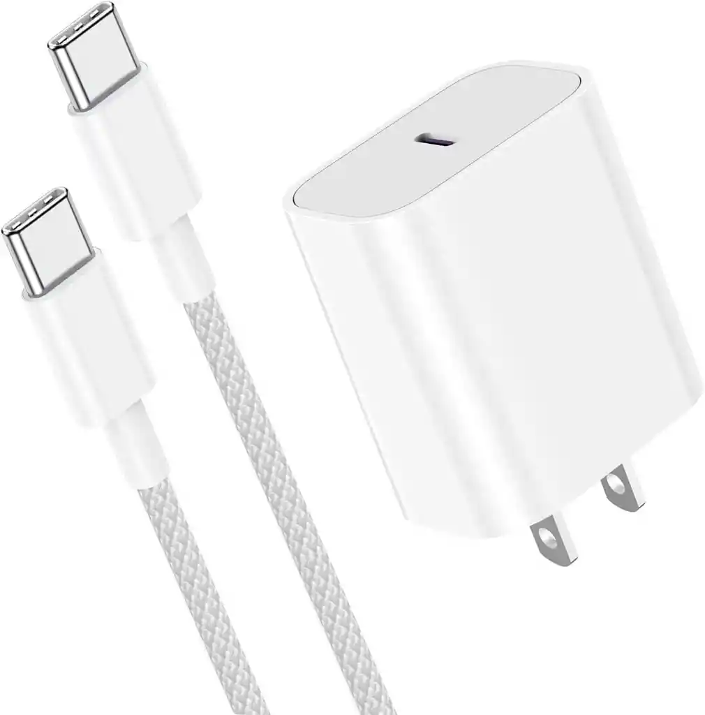 Iphone Adaptador Cargador Carga Rapida 35w Tipo C Para Iphone 15/15 Pro/15 Pro Max