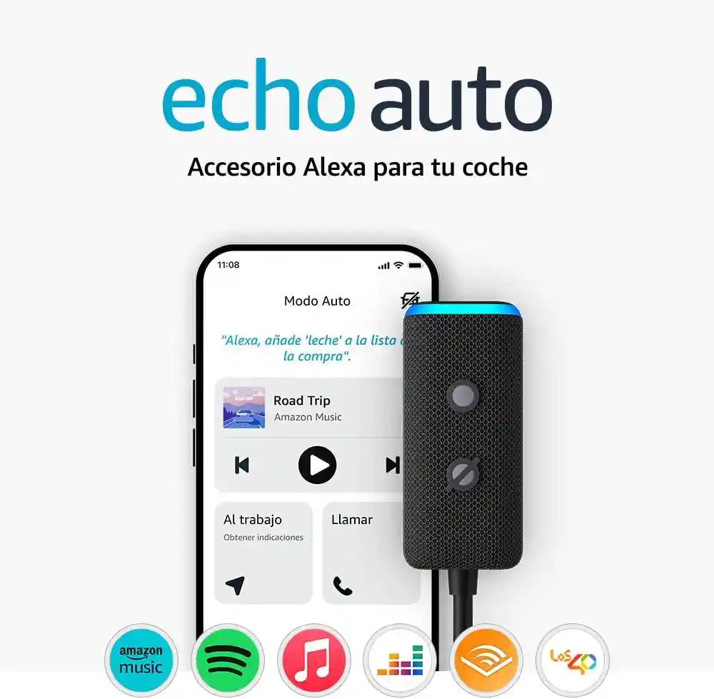 Amazon Echo Auto 2 Generación Lleva A Alexa En Tu Vehículo