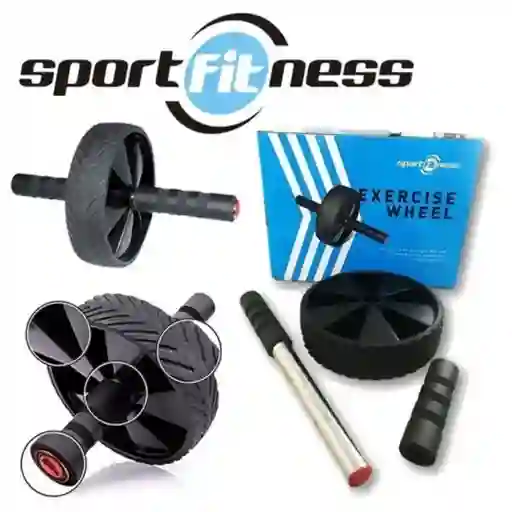 Rueda Abdominal Negro Sportfitness