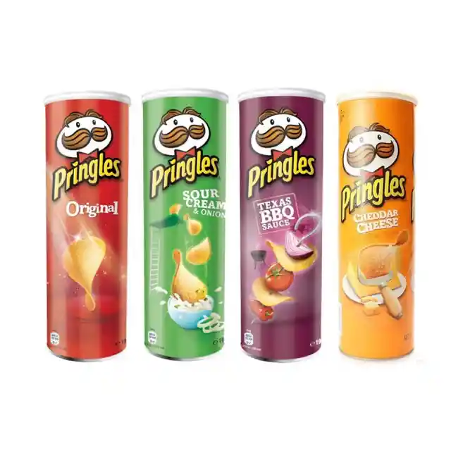 Papas Pringles De 120g 4 Deliciosos Sabores