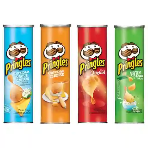 Papas Pringles De 120g 4 Deliciosos Sabores