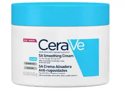 Cerave Sa Smootingh Cream Antirugosidades 340gr Crema Exfoliante