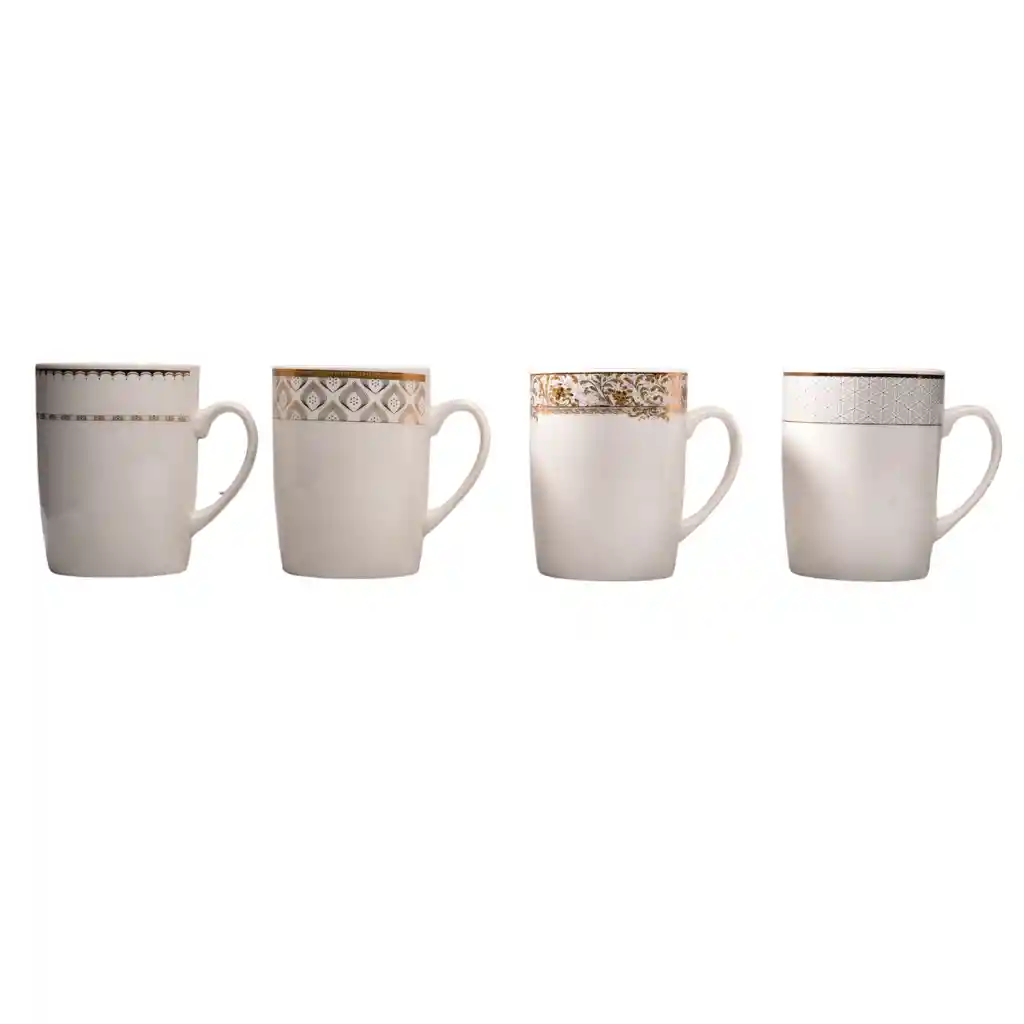 Mug Pocillo Blanco Ceramica