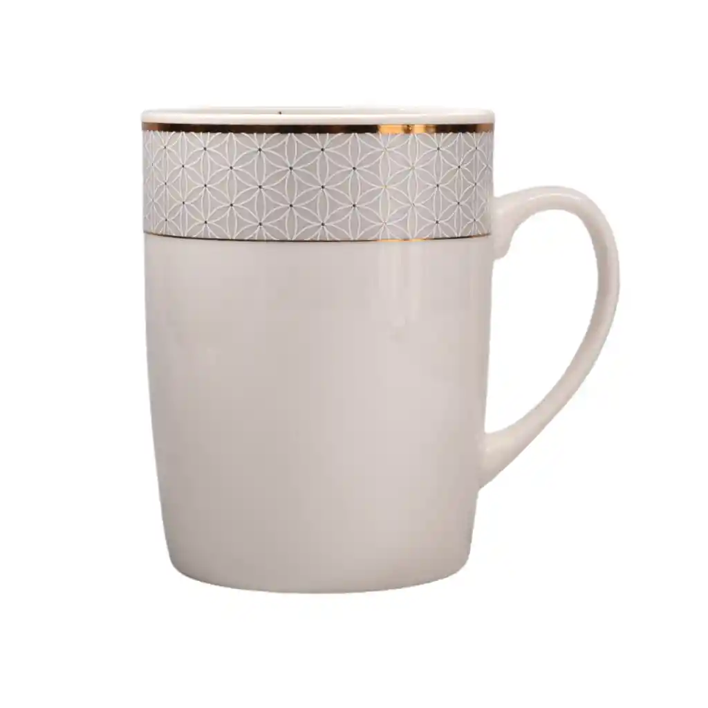 Mug Pocillo Blanco Ceramica