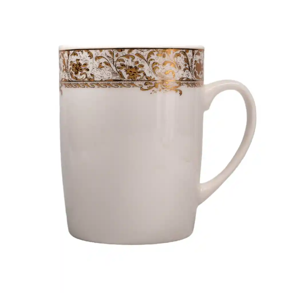 Mug Pocillo Blanco Ceramica