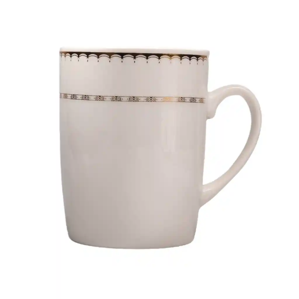 Mug Pocillo Blanco Ceramica