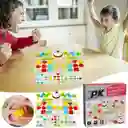 Juego De Bloques De Construcción Montessori Figuras Geométricas De Madera Para Niños