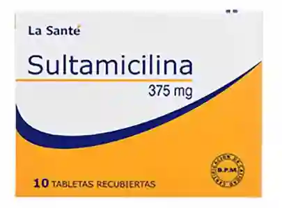 Sultamicilina 375 Mg X 10 Tabletas