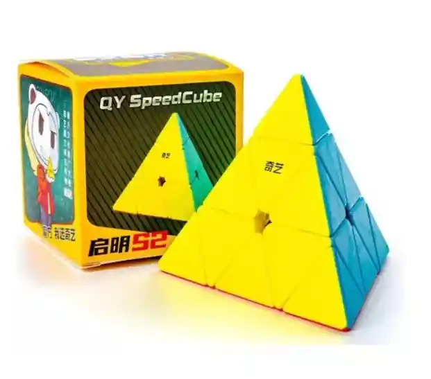 Cubo Rubik Pyraminx 3x3x3 Tonos Intensos Piramide Qy Speedcube