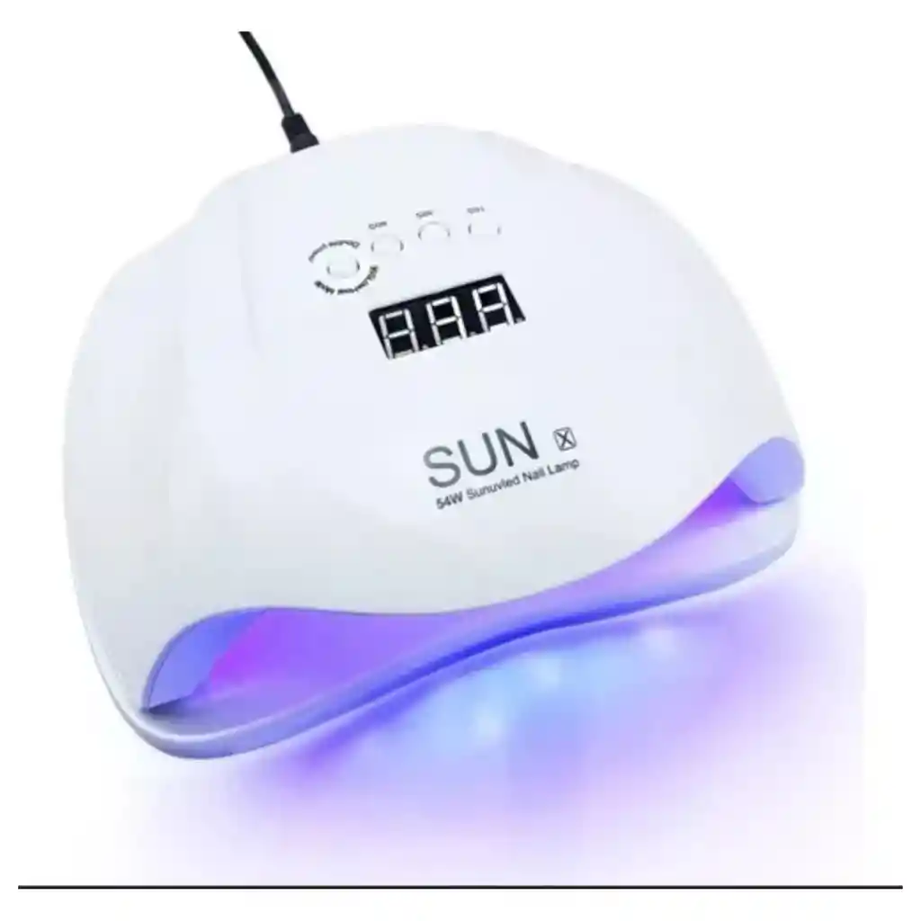 Secador De Uñas Sun X 54w Profesional Temporizador Led Uv