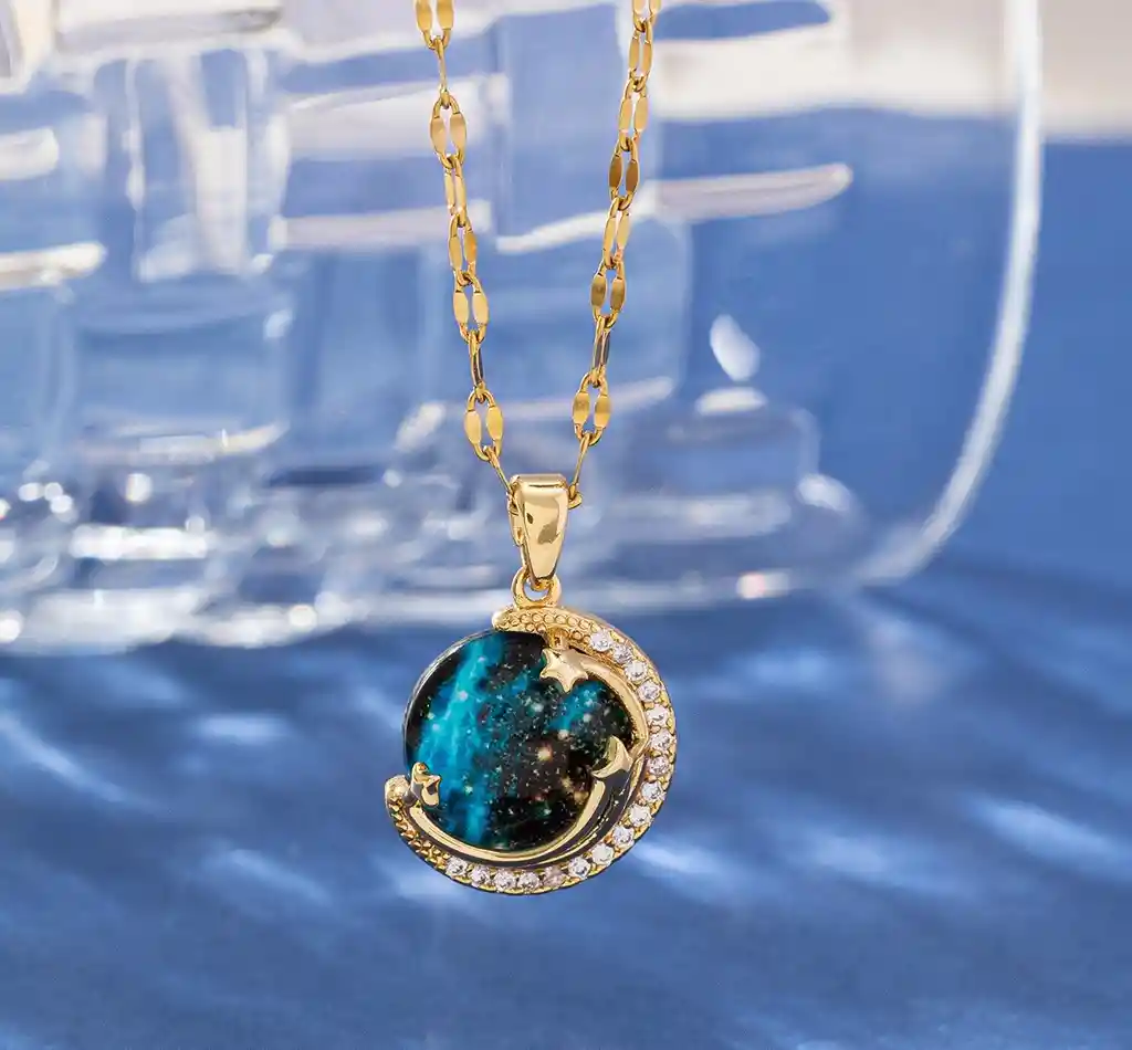 Collar Galaxia Acero Inoxidable
