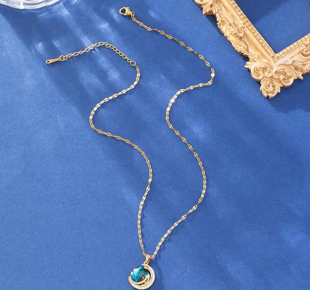 Collar Galaxia Acero Inoxidable