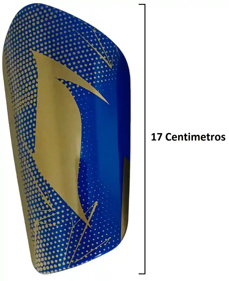 Canillera Fútbol Messi 10-lesto + Porta Canillera/ Azul-talla: Única