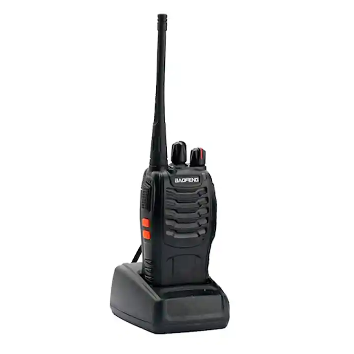 Radio Walkie Talkie Baofeng Bf-888s Uhf X2 Bateria 2800m Ah