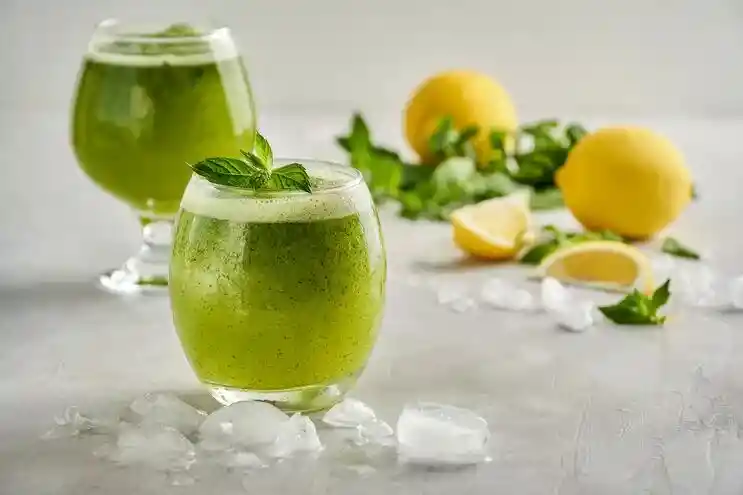 Limonada De Menta Y Jengibre