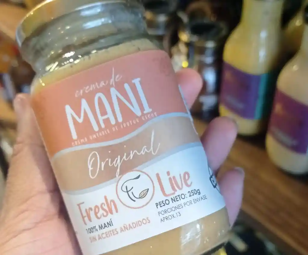 Crema Mani X 250 Gr Fresh Live