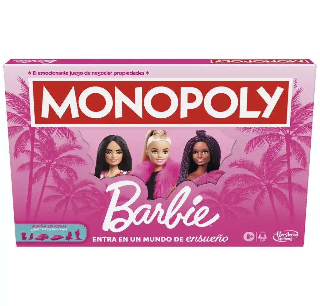 Juego De Mesa Monopoly Barbie Hasbro G0038