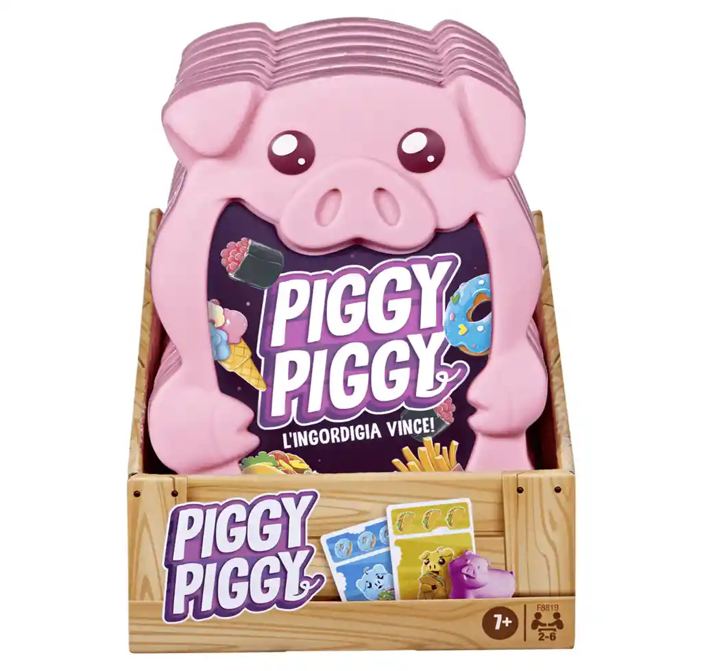 Juego De Mesa Piggy Piggy Hasbro Gaming F8819