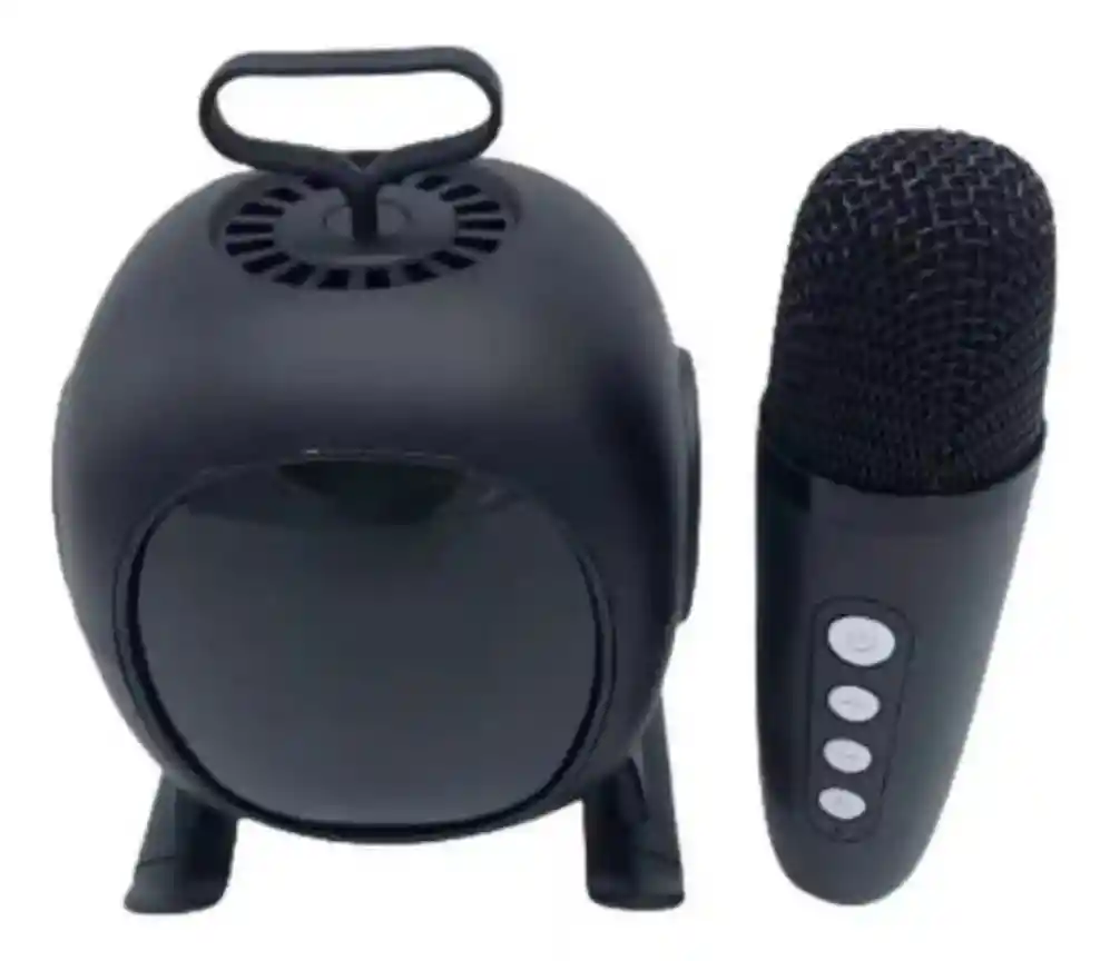 Mini Parlante Karaoke Bafle Recargable Inalambrico Bluetooth