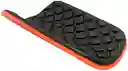 Canilleras De Fútbol Miyagi Con Protector Thunder M2103-03/ Naranja-talla: M