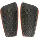 Canilleras De Fútbol Miyagi Con Protector Thunder M2103-03/ Naranja-talla: M