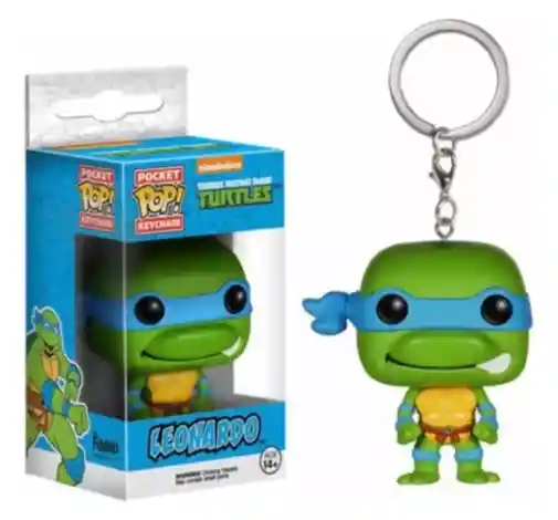 Llavero Funko Pop: Tortugas Ninja Leonardo