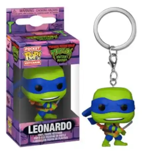 Llavero Funko Pop: Tortugas Ninja Leonardo 2