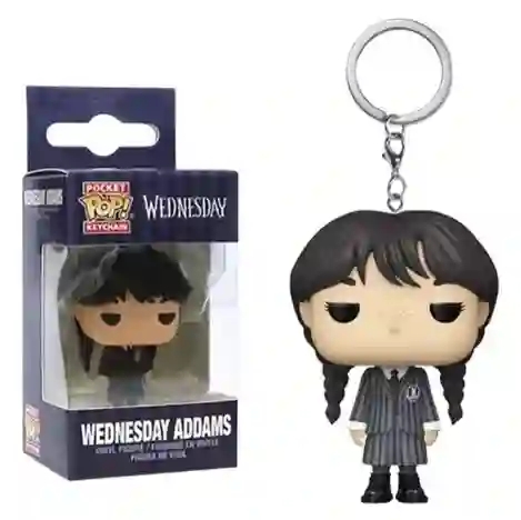 Llavero Funko Pop: Wednesday Merlina Addams