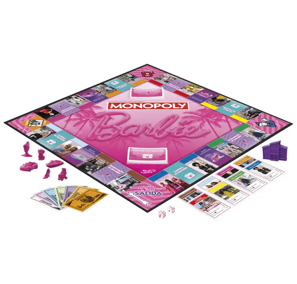 Juego De Mesa Monopoly Barbie Hasbro G0038