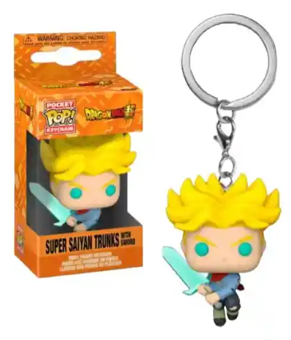 Llavero Funko Pop: Dragon Ball Z Trunks