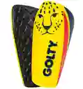 Canillera Golty Competición Shin Guard Origen/amarillo-rojo-talla: S