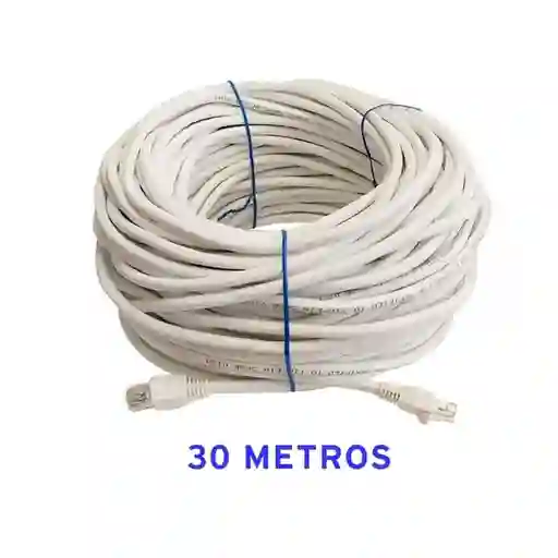 Cable De Red Categoria 6e De 30 Mt