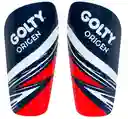 Canillera Golty Competición Shin Guard Origen/azul-rojo-talla: M