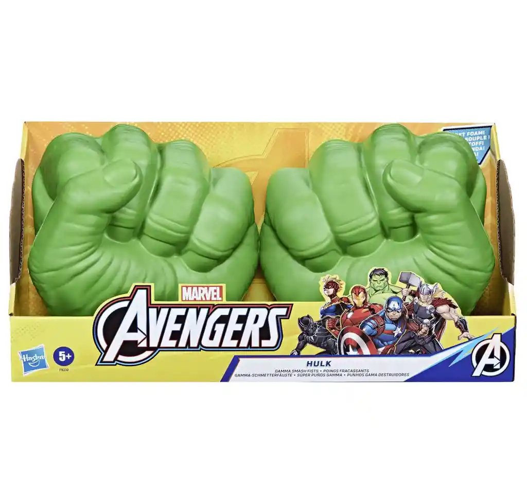 Guante Marvel Avengers Súper Puños Gamma De Hulk Hasbro F9332