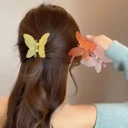 Mariposa En Color Pastel X1unidad