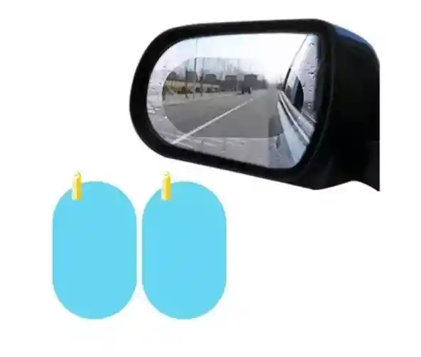 Adhesivo Anti-empañante Para Espejo Retrovisor X 2 Unidades
