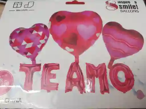 Globos Metalizados Te Amo