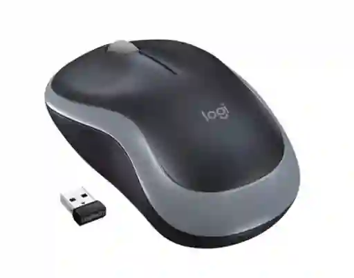 Elegante! Mouse Inalámbrico Logitech 10 Mts Óptico Ref M185 Negro