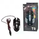 Mouse Gamer Usb 6 Botones Optico Led Pro Gamer T9